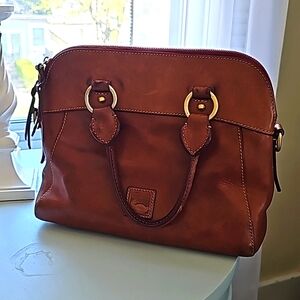 Dooney Bourke Caramel leather satchel